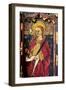 St Apollonia, Detail of the Rood Screen, St Catherine's Church, Ludham, Norfolk, Uk-null-Framed Giclee Print