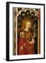 St. Apollonia, Holding a Pair of Pincers and a Tooth, Detail of the Rood Screen, St. Michael's…-null-Framed Giclee Print