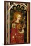 St. Apollonia, Holding a Pair of Pincers and a Tooth, Detail of the Rood Screen, St. Michael's…-null-Framed Giclee Print