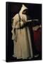 St. Artaldo. Panel (1.20 X 0.64). Procession for Our Lady (Jerez frontier)-FRANCISCO DE ZURBARAN-Framed Poster