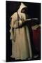 St. Artaldo. Panel (1.20 X 0.64). Procession for Our Lady (Jerez frontier)-FRANCISCO DE ZURBARAN-Mounted Poster