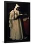 St. Artaldo. Panel (1.20 X 0.64). Procession for Our Lady (Jerez frontier)-FRANCISCO DE ZURBARAN-Framed Poster