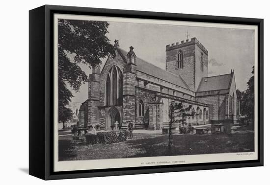 St Asaph's Cathedral, Flintshire-null-Framed Stretched Canvas