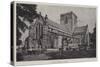 St Asaph's Cathedral, Flintshire-null-Stretched Canvas