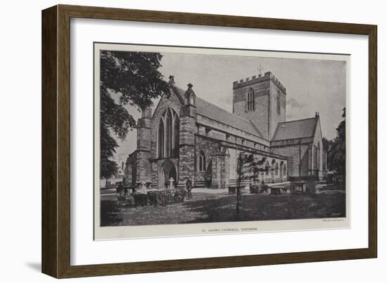 St Asaph's Cathedral, Flintshire-null-Framed Giclee Print