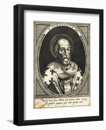 St. Athanasius, the Bishop of Alexandria-null-Framed Giclee Print