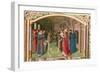 St Augustin, Bishop of Hippo in Discussion-null-Framed Giclee Print