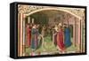 St Augustin, Bishop of Hippo in Discussion-null-Framed Stretched Canvas