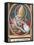 St. Augustine (354-430). African Bishop, Doctor and Father of the Church-Prisma Archivo-Framed Stretched Canvas