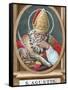 St. Augustine (354-430). African Bishop, Doctor and Father of the Church-Prisma Archivo-Framed Stretched Canvas