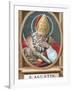 St. Augustine (354-430). African Bishop, Doctor and Father of the Church-Prisma Archivo-Framed Photographic Print