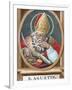 St. Augustine (354-430). African Bishop, Doctor and Father of the Church-Prisma Archivo-Framed Photographic Print