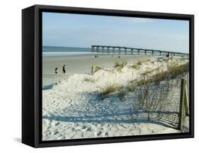 St. Augustine Beach, Florida, USA-Ethel Davies-Framed Stretched Canvas