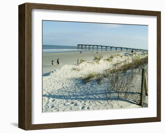 St. Augustine Beach, Florida, USA-Ethel Davies-Framed Photographic Print