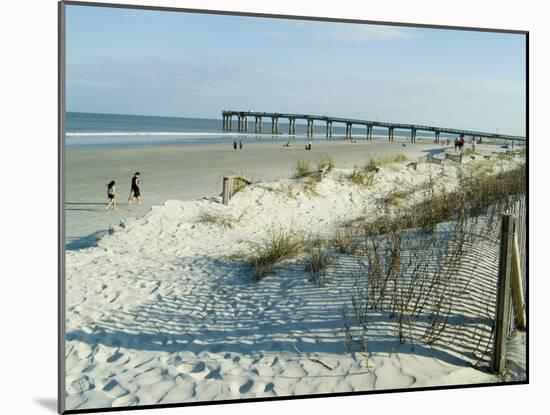 St. Augustine Beach, Florida, USA-Ethel Davies-Mounted Photographic Print