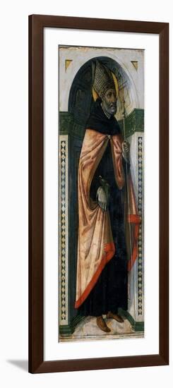 St. Augustine, C.1500-Guidoccio Di Giovanno Cozzarelli-Framed Giclee Print