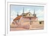 St. Augustine Church, Iselta Pueblo-null-Framed Art Print