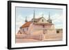 St. Augustine Church, Iselta Pueblo-null-Framed Art Print