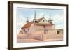 St. Augustine Church, Iselta Pueblo-null-Framed Premium Giclee Print