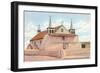 St. Augustine Church, Iselta Pueblo-null-Framed Premium Giclee Print