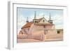 St. Augustine Church, Iselta Pueblo-null-Framed Premium Giclee Print