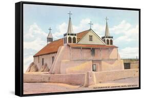 St. Augustine Church, Iselta Pueblo-null-Framed Stretched Canvas