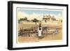 St. Augustine Church, Iselta Pueblo-null-Framed Art Print