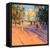 St,Augustine Church, Kerala, 2017-Andrew Gifford-Framed Stretched Canvas