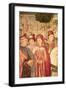 St. Augustine Departing for Milan, from the Cycle of the Life of St. Augustine, 1464-65-Benozzo Gozzoli-Framed Giclee Print