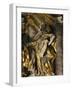 St Augustine, Detail from Chair of St Peter, 1556-1565-Gian Lorenzo Bernini-Framed Giclee Print