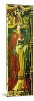 St Augustine, Detail of the Rood Screen, St Catherine's Church, Ludham, Norfolk, Uk-null-Mounted Giclee Print