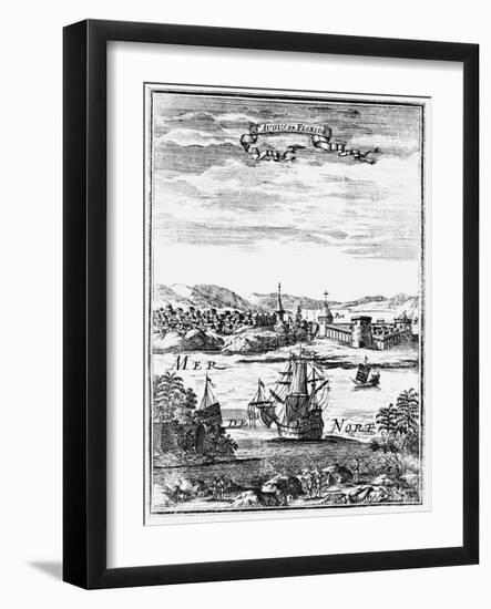 St Augustine, Florida, 1686-Allain Manesson Mallet-Framed Giclee Print