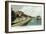 St. Augustine, Florida - Bay Street View of the Sea Wall-Lantern Press-Framed Art Print