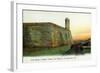 St. Augustine, Florida - Fort Marion Mortar and Watchtower-Lantern Press-Framed Art Print