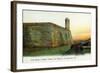 St. Augustine, Florida - Fort Marion Mortar and Watchtower-Lantern Press-Framed Art Print