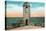 St. Augustine, Florida - Fort Marion Old Watchtower Scene-Lantern Press-Stretched Canvas