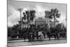 St. Augustine, Florida - Hotel Alcazar Front Entrance View-Lantern Press-Mounted Art Print