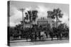 St. Augustine, Florida - Hotel Alcazar Front Entrance View-Lantern Press-Stretched Canvas