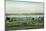 St. Augustine, Florida - Panoramic View of Fort Marion-Lantern Press-Mounted Art Print