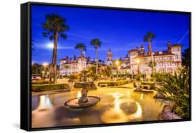 St. Augustine, Florida, Usa.-SeanPavonePhoto-Framed Stretched Canvas