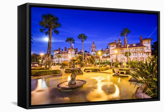 St. Augustine, Florida, Usa.-SeanPavonePhoto-Framed Stretched Canvas