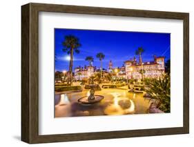 St. Augustine, Florida, Usa.-SeanPavonePhoto-Framed Photographic Print