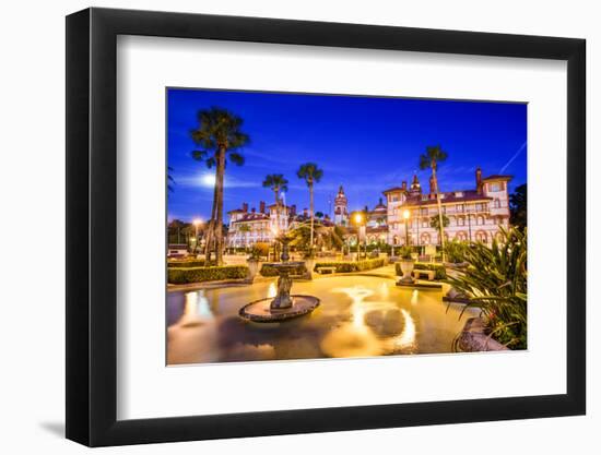 St. Augustine, Florida, Usa.-SeanPavonePhoto-Framed Photographic Print