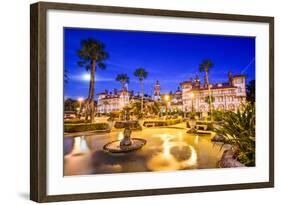St. Augustine, Florida, Usa.-SeanPavonePhoto-Framed Photographic Print