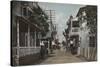 St. Augustine, Florida - View of St. George St. No.1-Lantern Press-Stretched Canvas