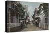St. Augustine, Florida - View of St. George St. No.1-Lantern Press-Stretched Canvas