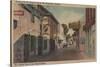 St. Augustine, Florida - View of St. George St. No.2-Lantern Press-Stretched Canvas