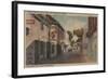 St. Augustine, Florida - View of St. George St. No.2-Lantern Press-Framed Art Print