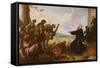 St Augustine Helping the Sick (Oil on Canvas)-Joseph Parrocel-Framed Stretched Canvas