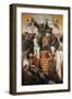 St Augustine in Glory Disputing with Heretics-Marco Cardisco-Framed Giclee Print